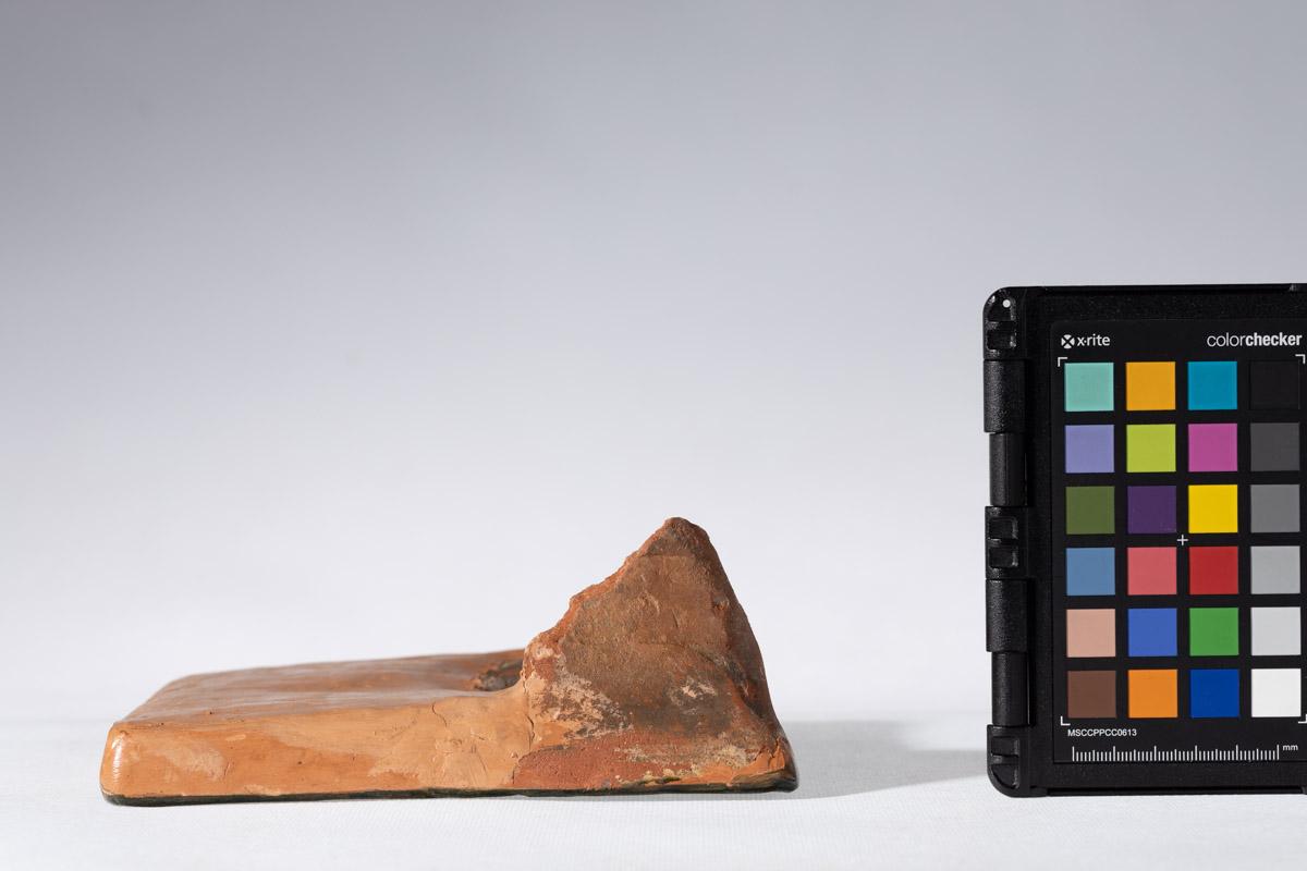 Kafel z motywem czterech kasetonów