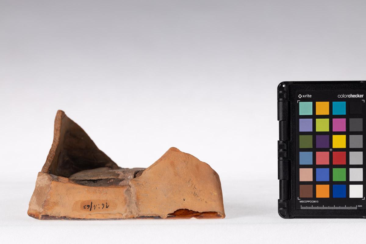 Kafel z rozetą kwiatową