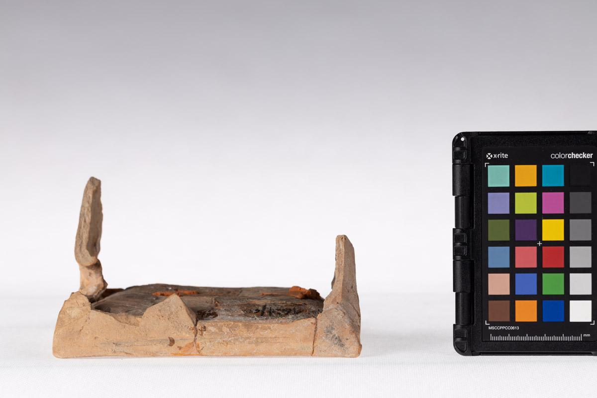 Kafel z rozetą kwiatową