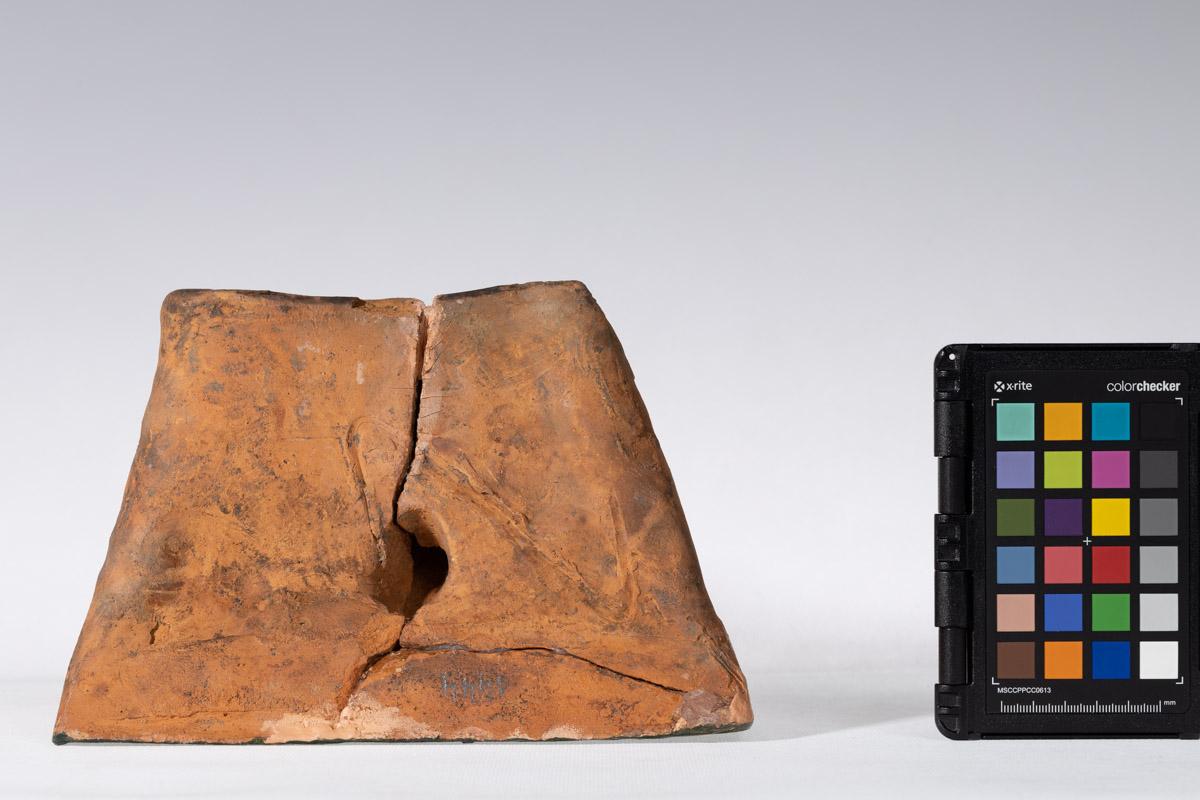 Kafel z rozetą kwiatową