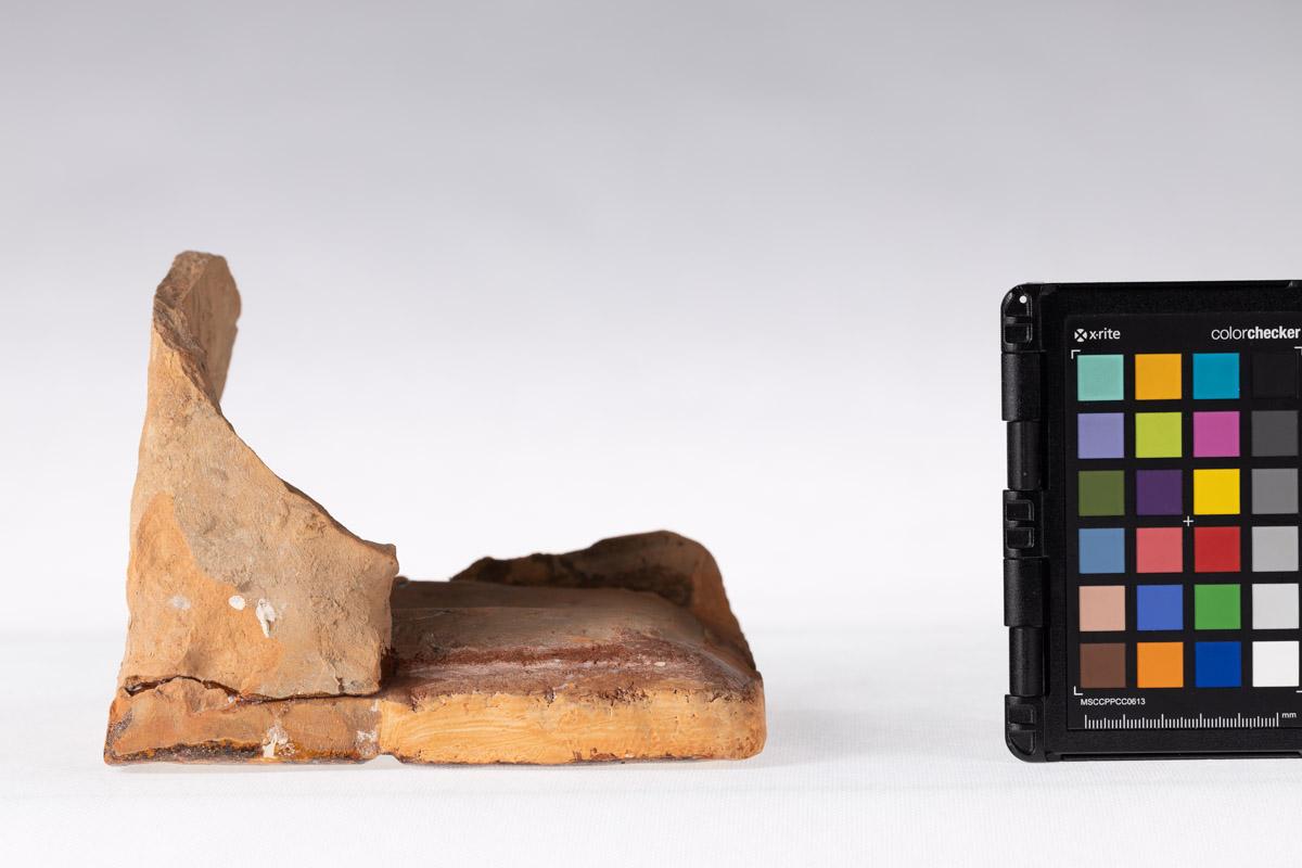 Kafel z rozetą kwiatową