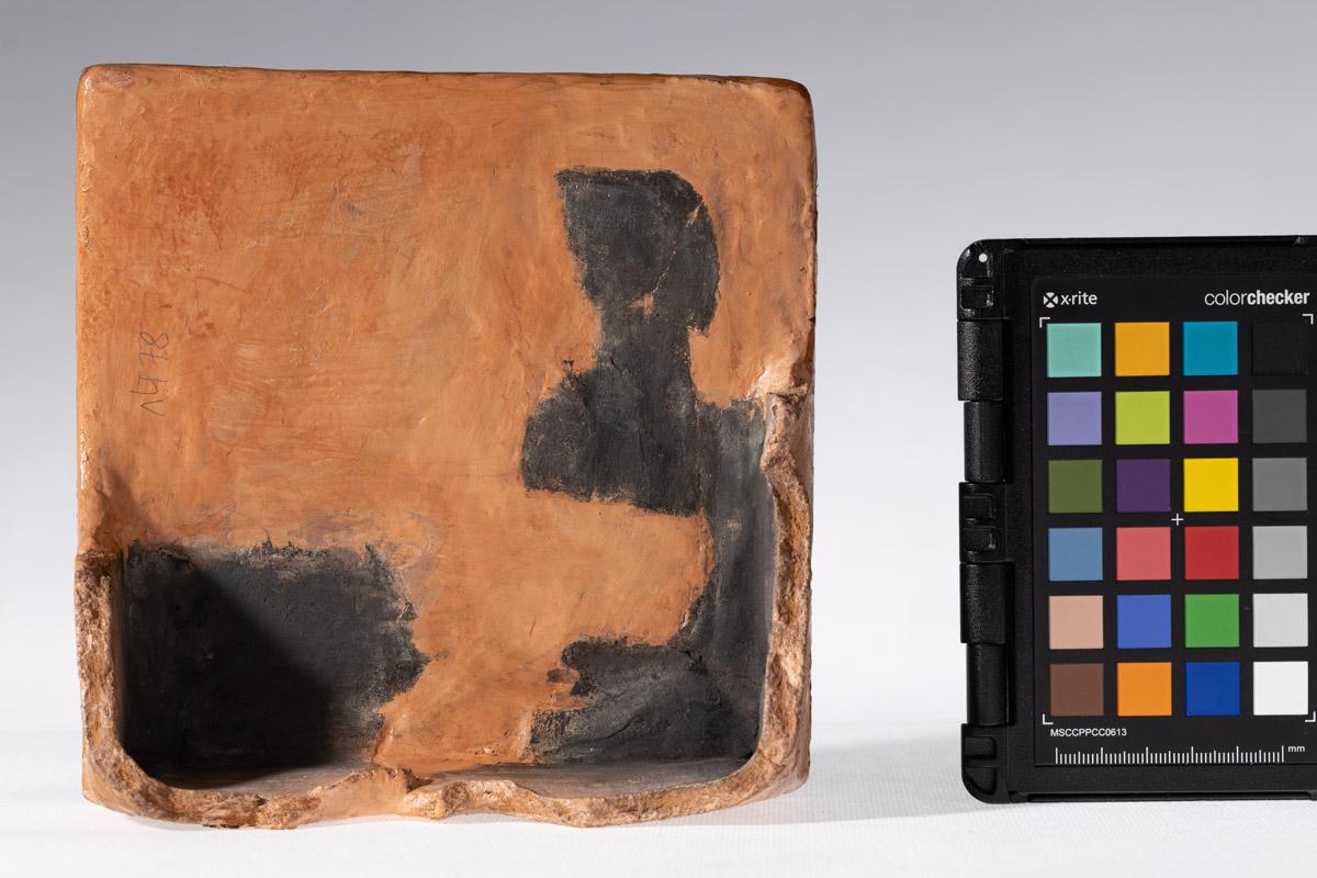 Kafel z herbem Łabędź