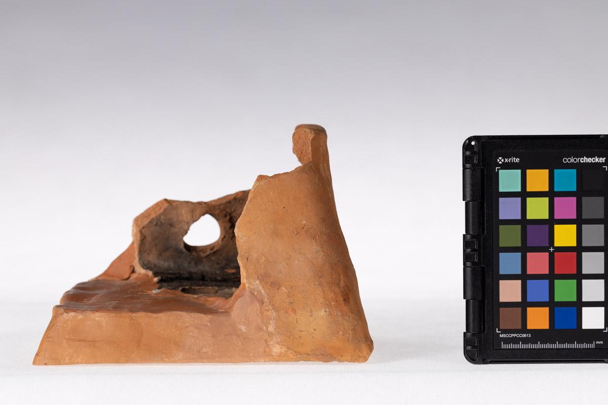 Kafel z rozetą kwiatową