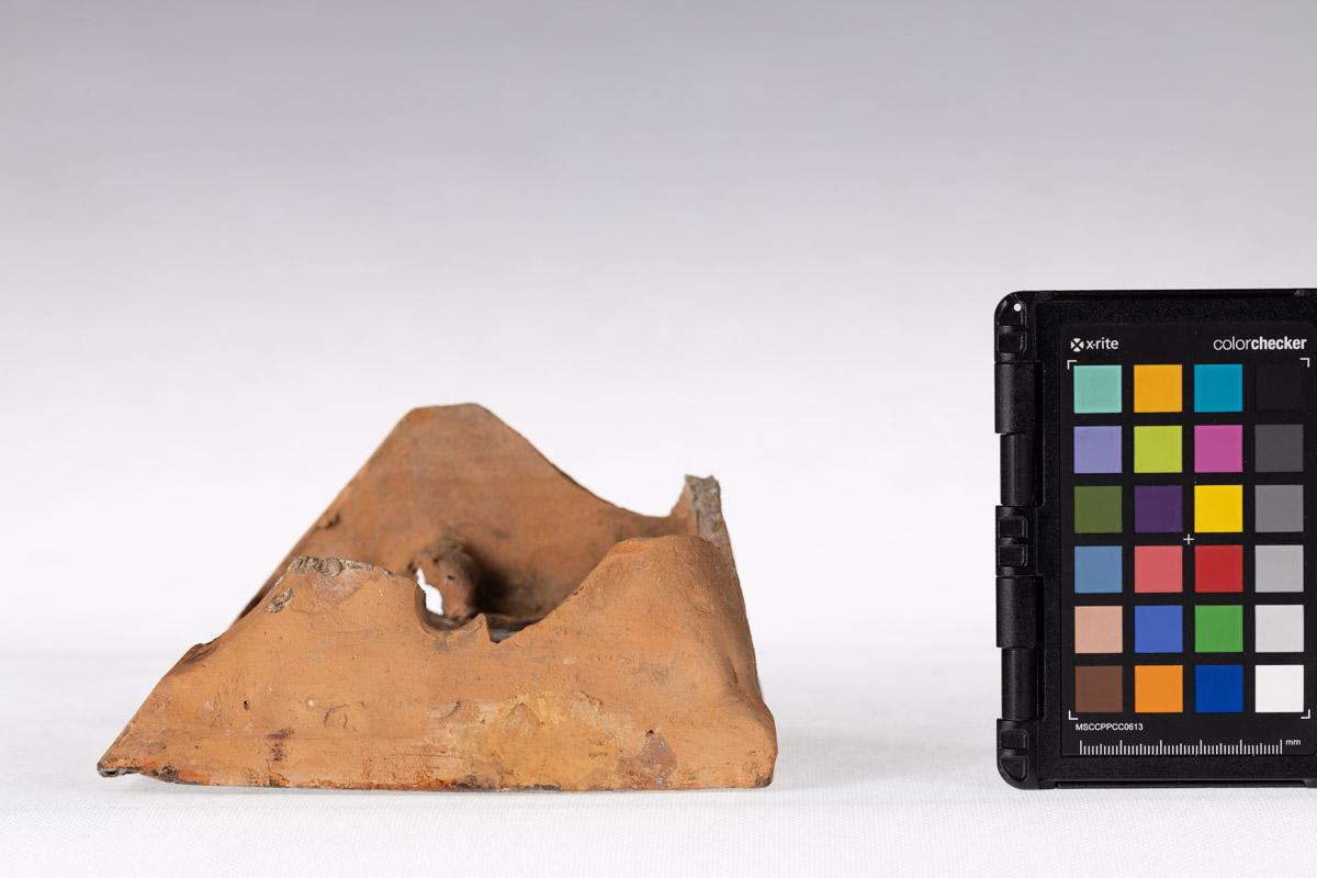 Kafel z motywem roślinnym