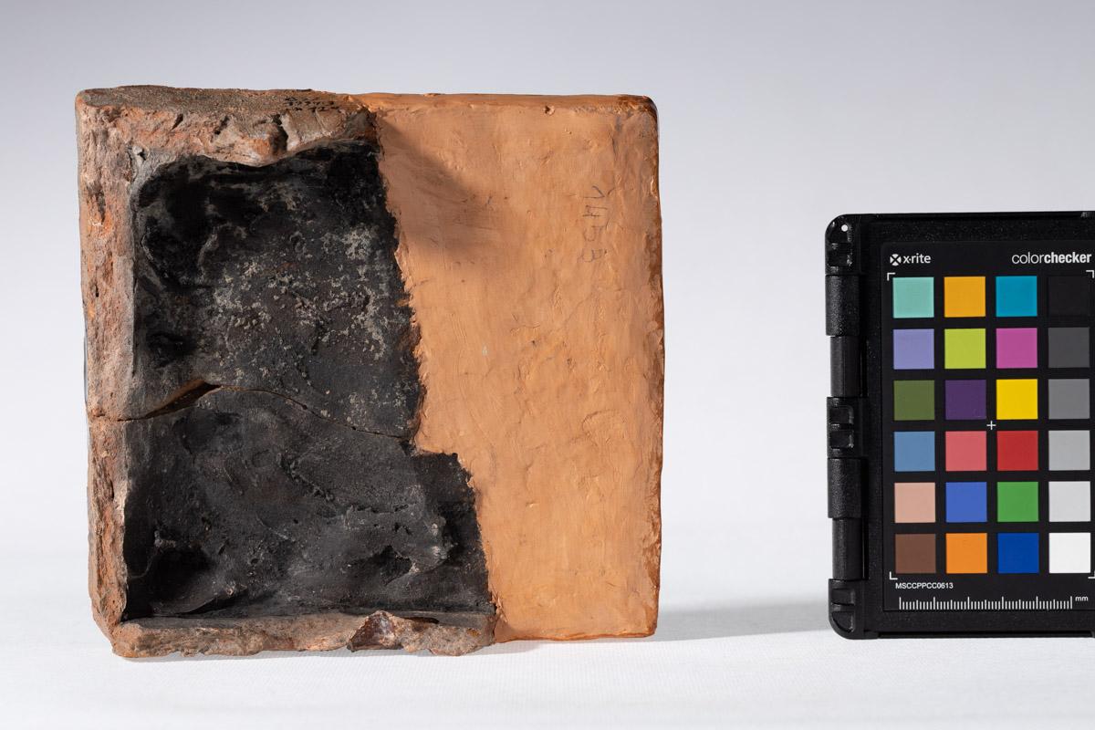 Kafel z motywem kopijnika