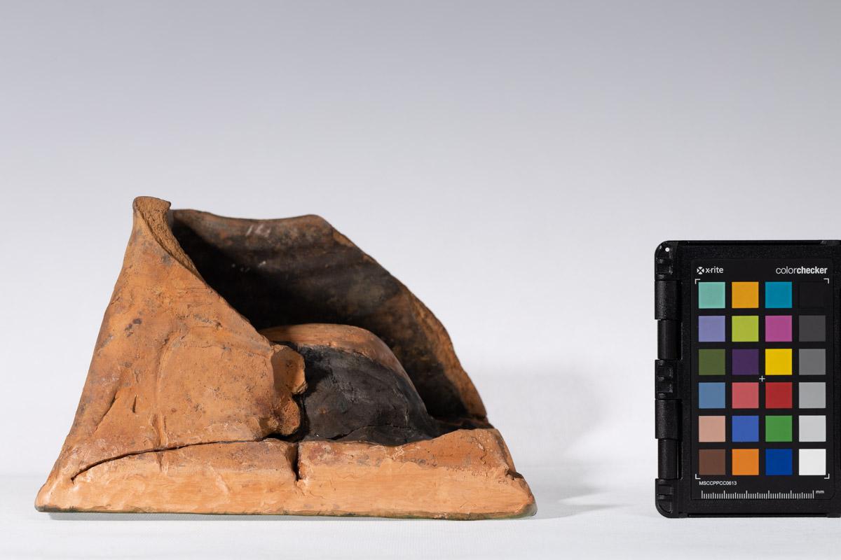 Kafel z rozetą kwiatową