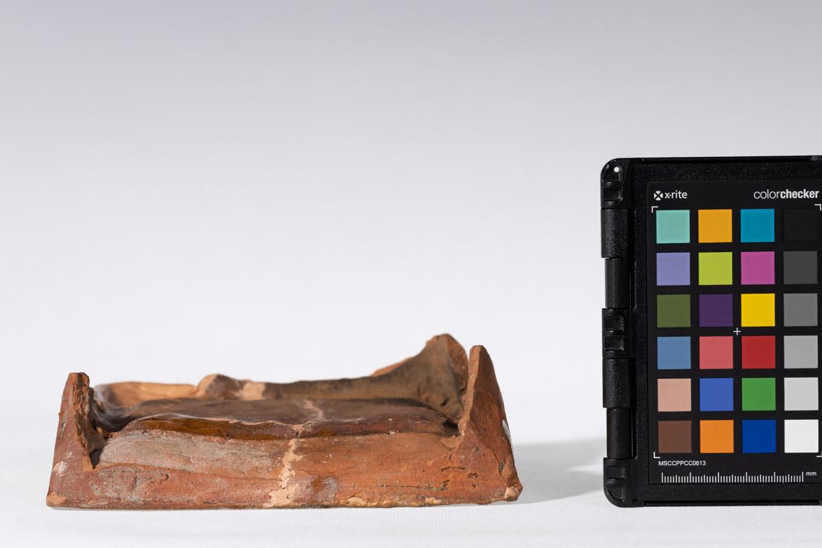 Kafel z rozetą kwiatową