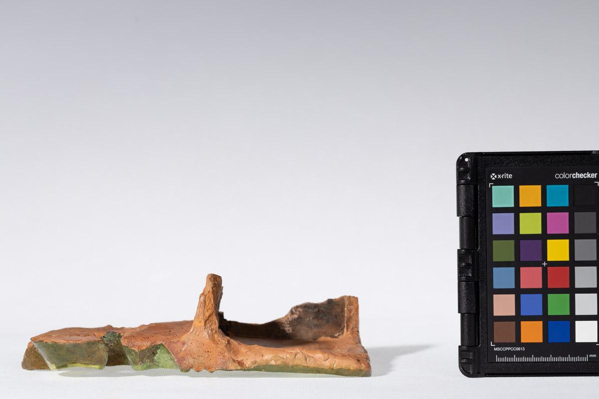 Kafel z motywem półksiężyca i gwiazd