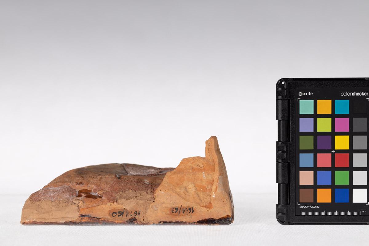 Kafel z rozetą kwiatową