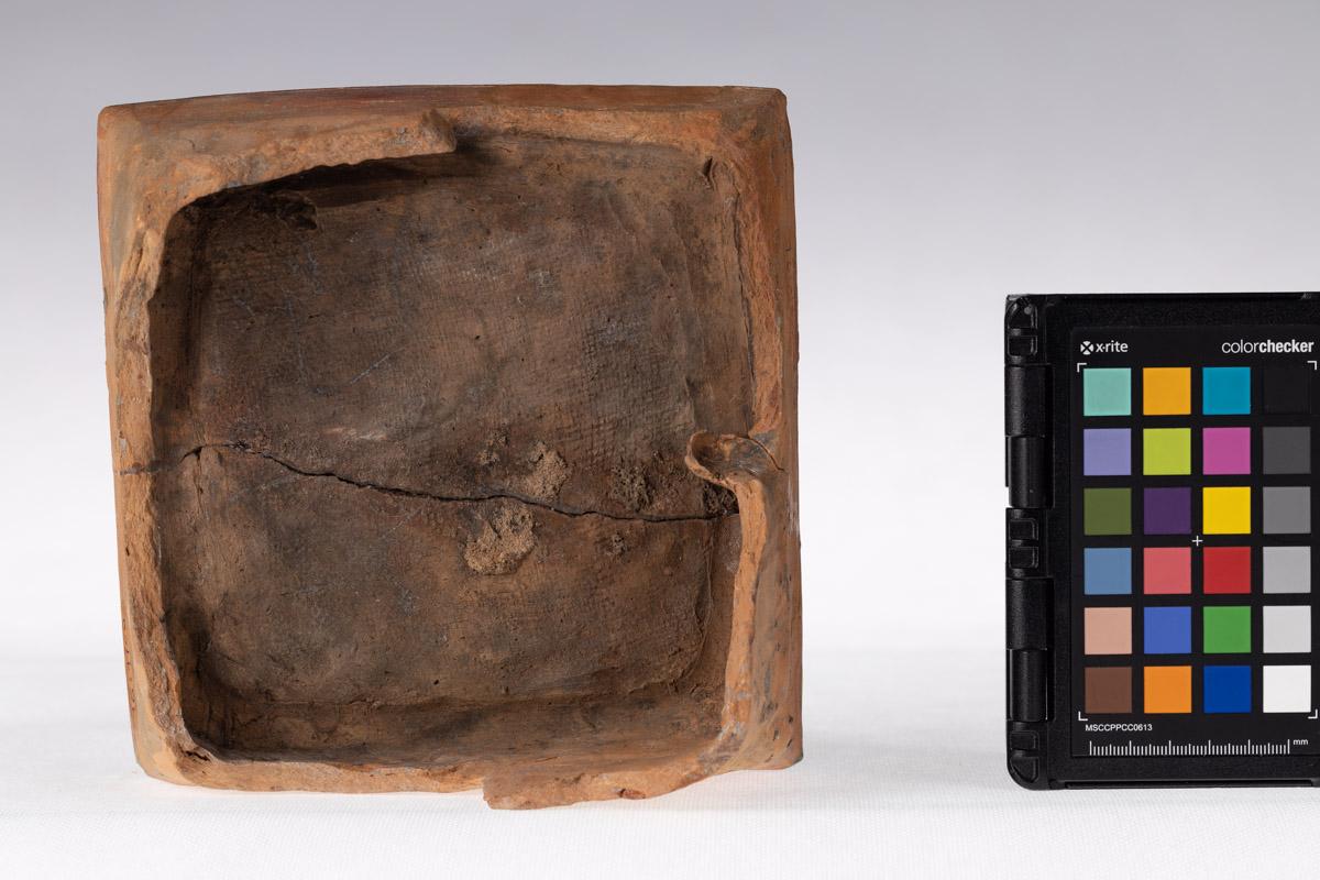 Kafel z rozetą kwiatową