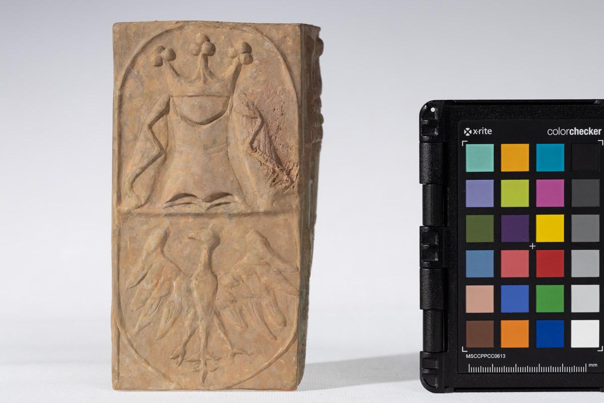 Kafel z herbem Orzeł Biały