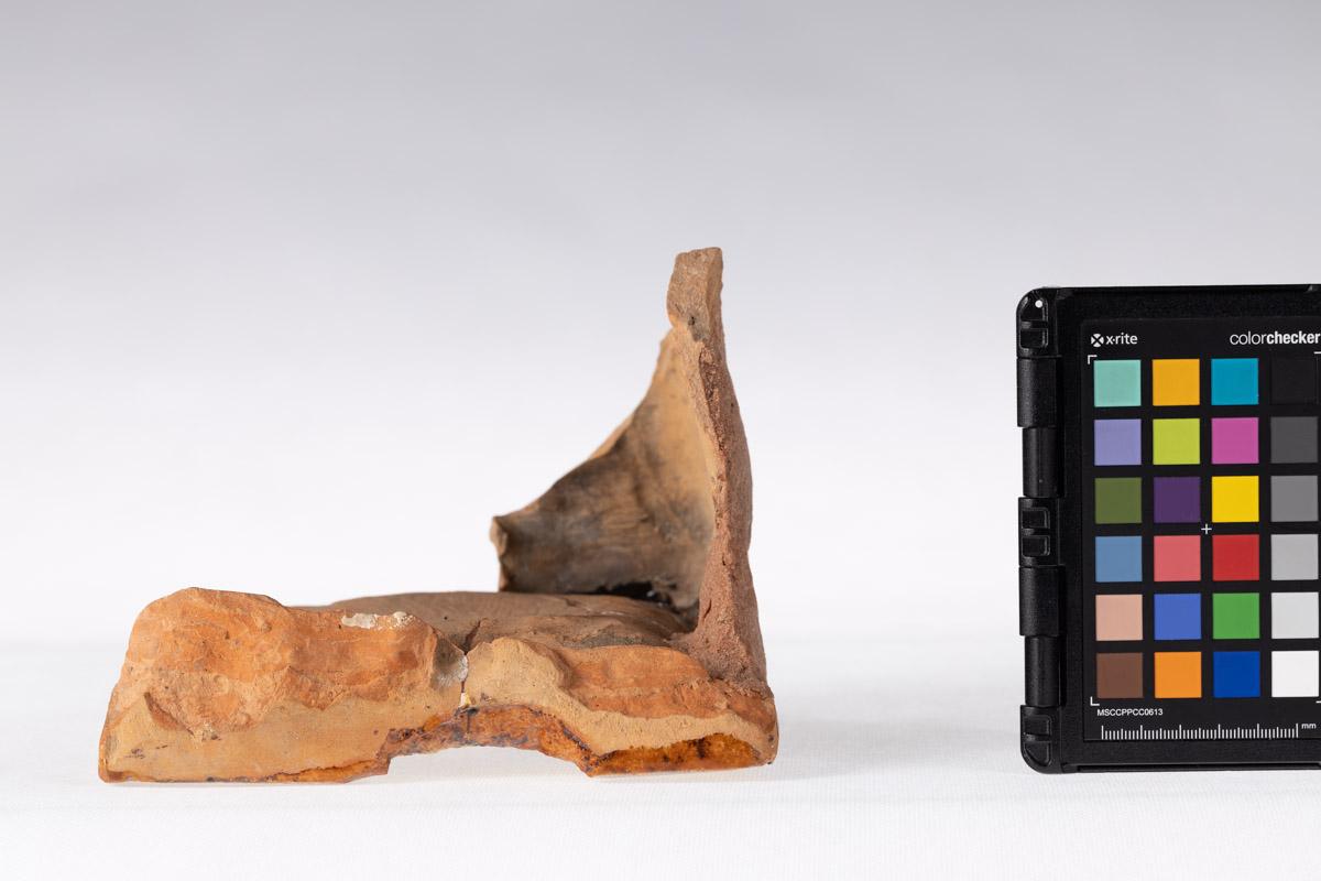 Kafel z rozetą kwiatową