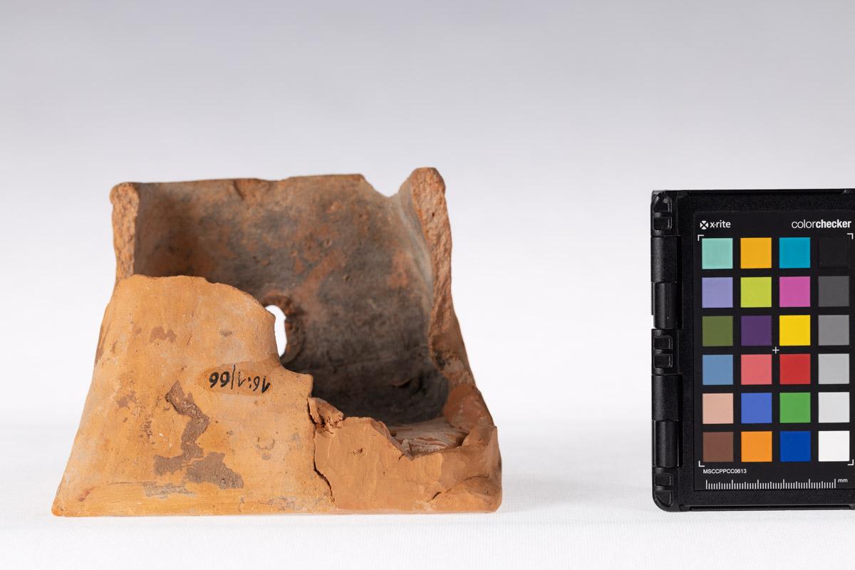 Kafel z rozetą kwiatową