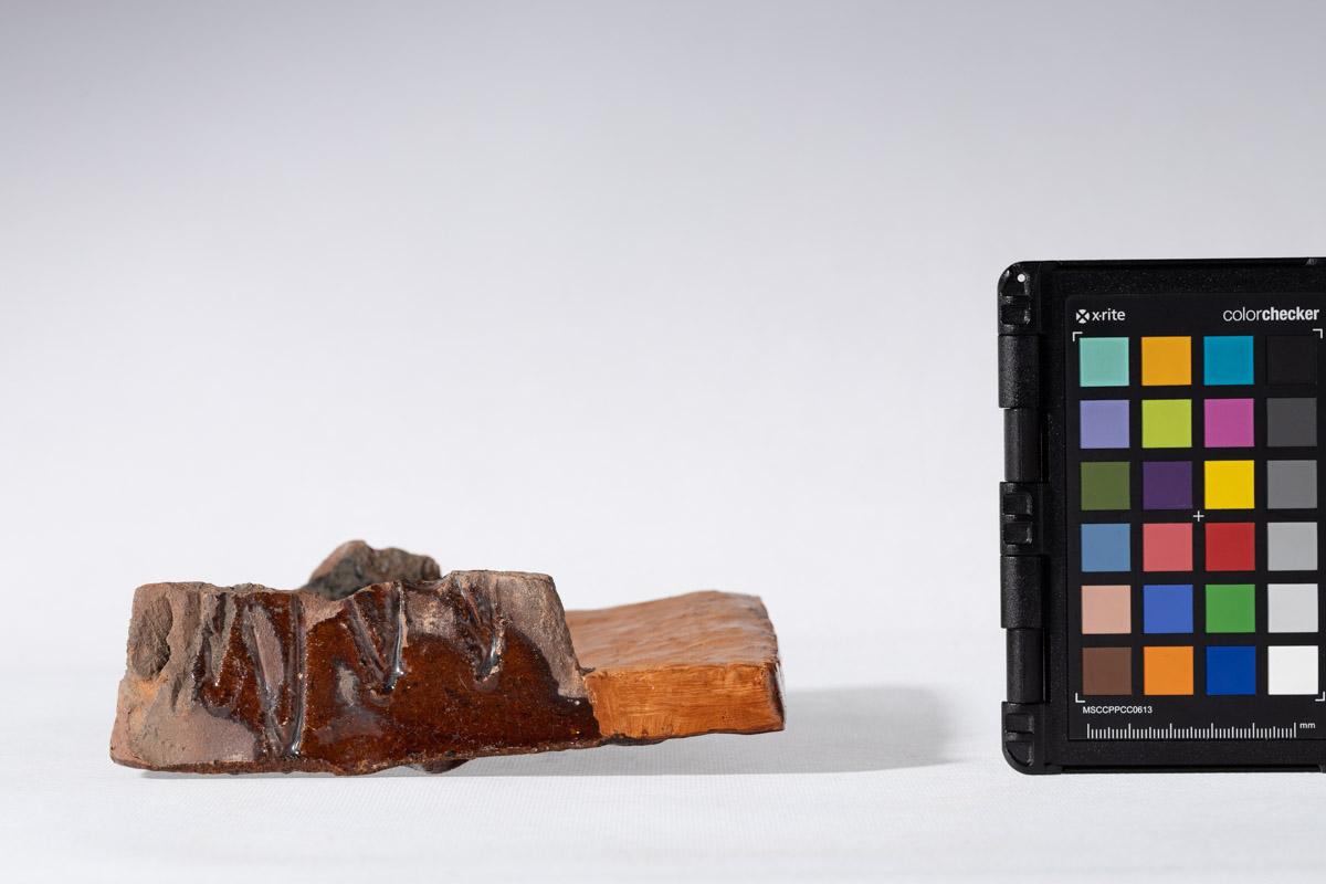 Kafel z motywem kopijnika