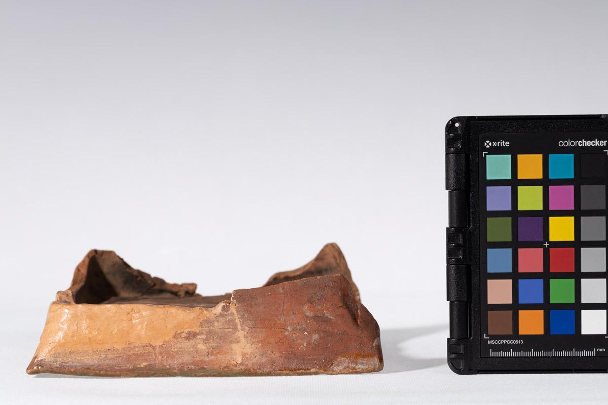 Kafel z rozetą kwiatową