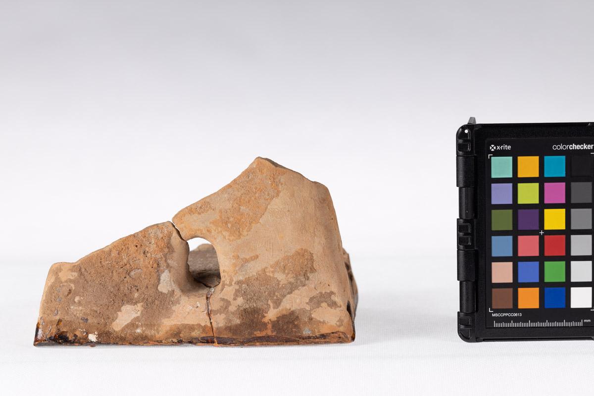 Kafel z rozetą kwiatową