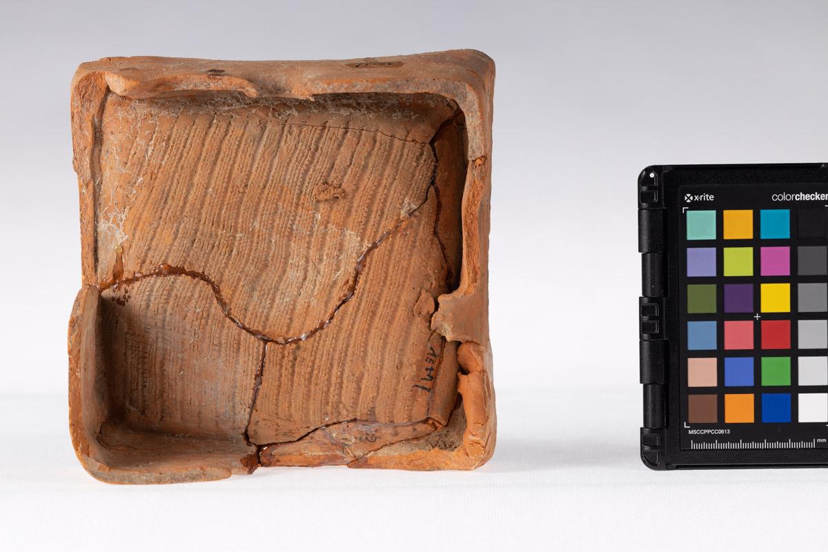 Kafel z rozetą kwiatową