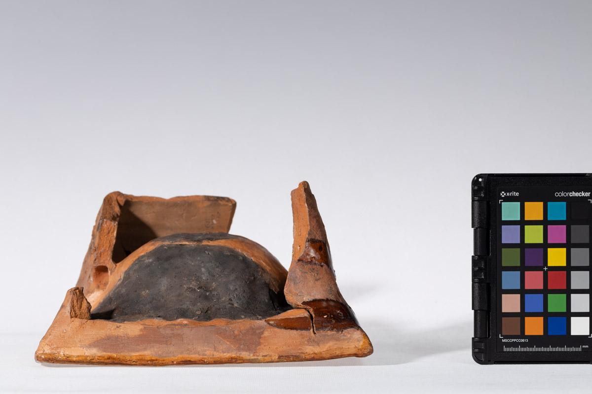 Kafel z rozetą kwiatową