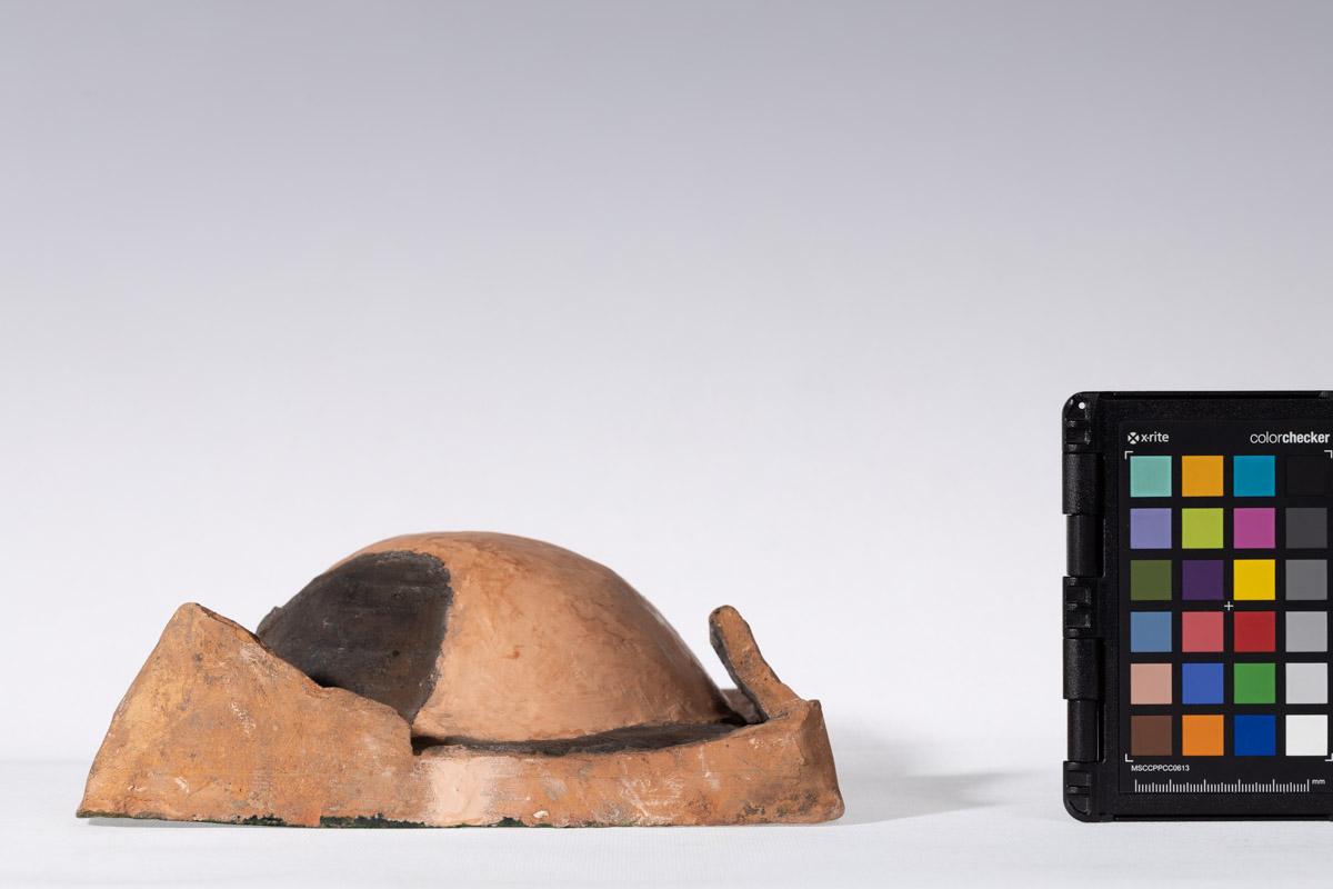 Kafel z rozetą kwiatową