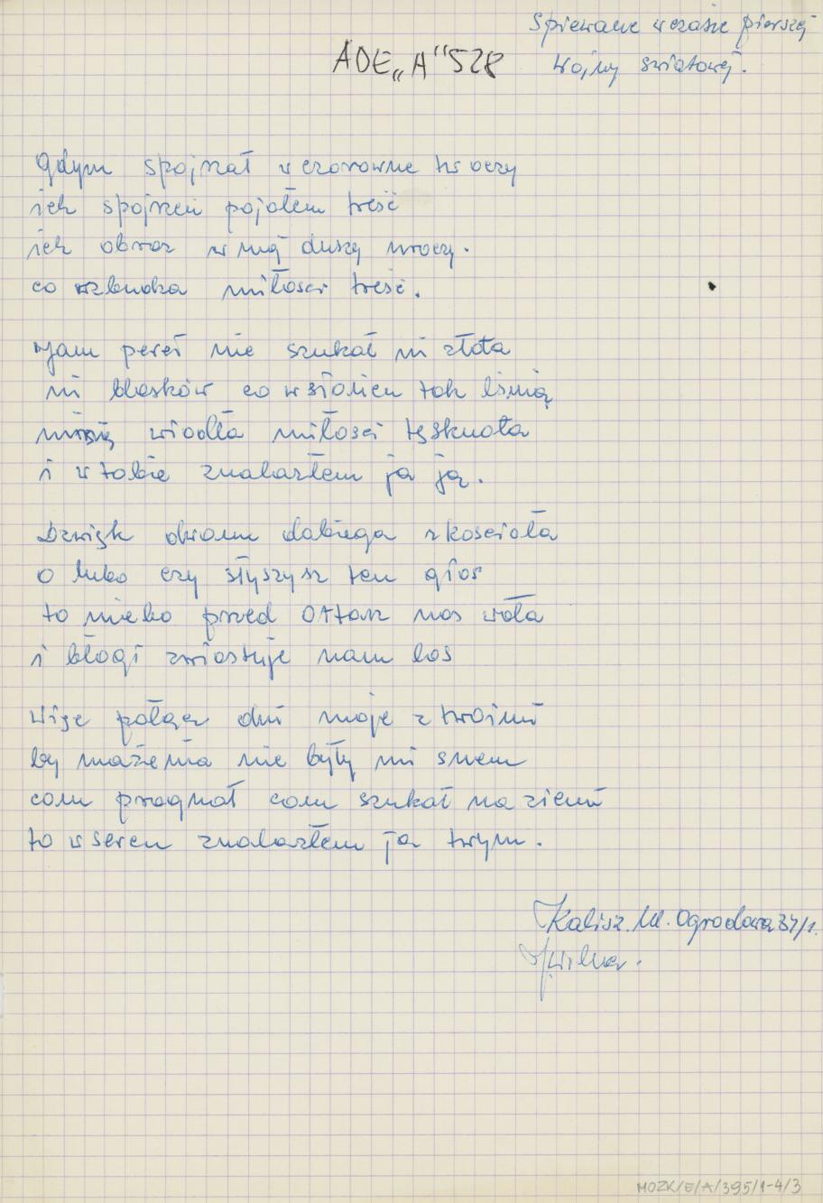 W małym domku daleko za miastem