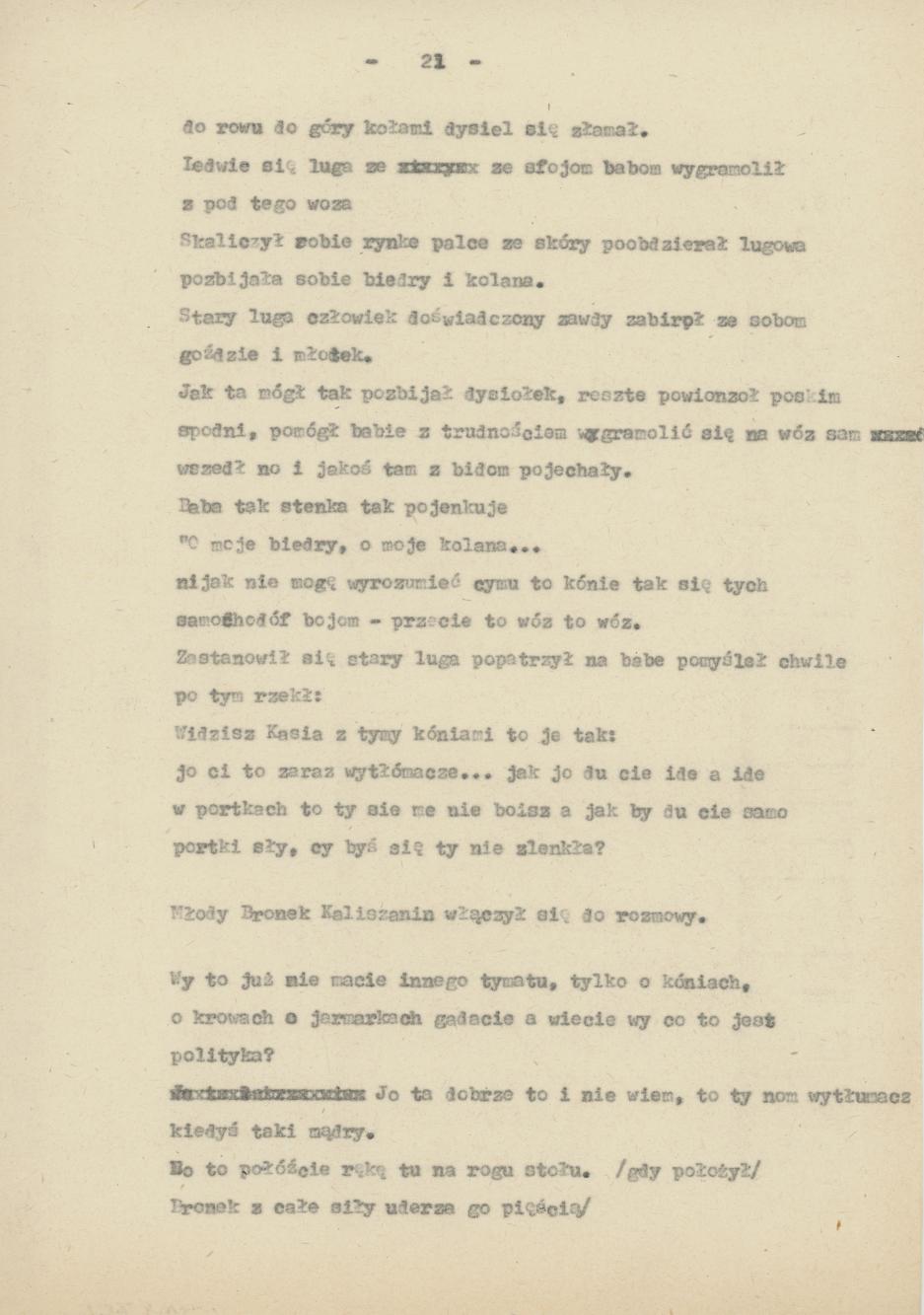 Śpiewy ludowe weselne na terenie miasta Kalisza i powiatu