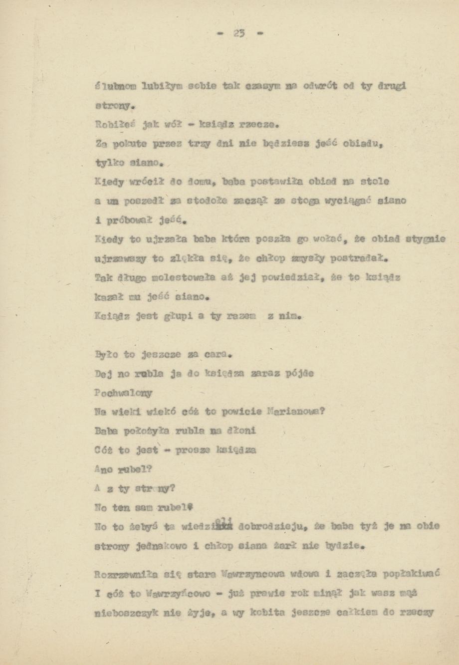 Śpiewy ludowe weselne na terenie miasta Kalisza i powiatu