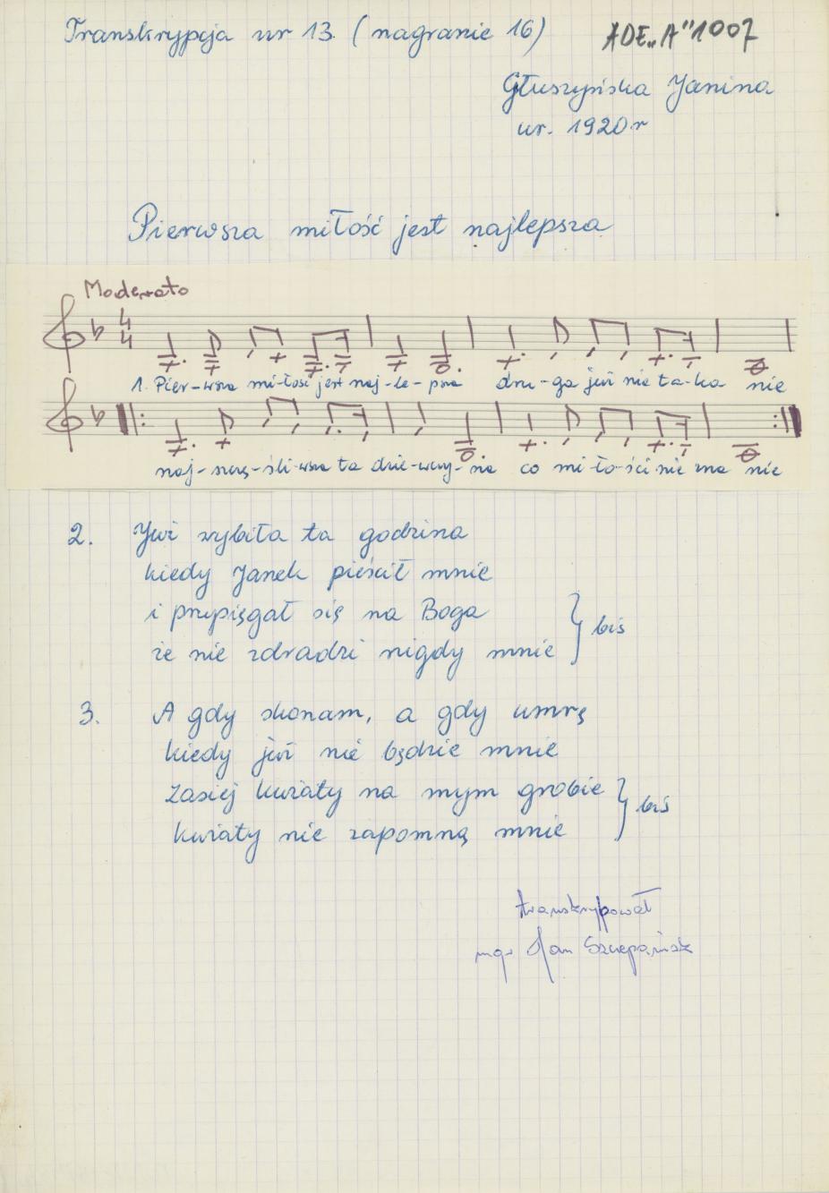 Pierwsza miłość jest najlepsza