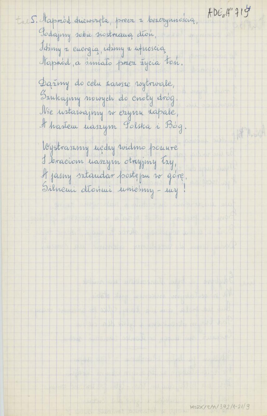 Zbiór piosenek, cz. 1