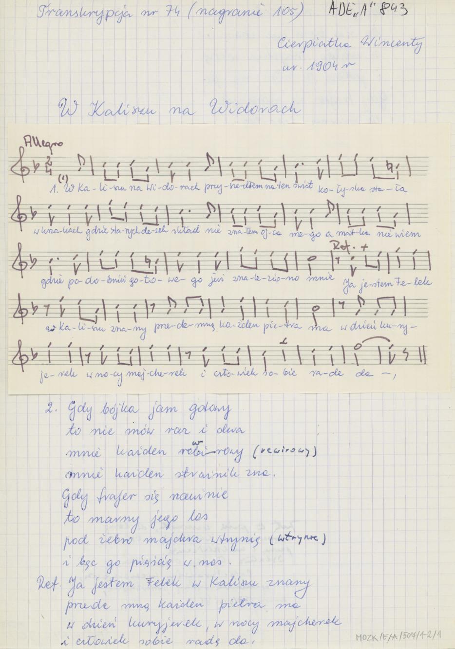 W Kaliszu na Widorach