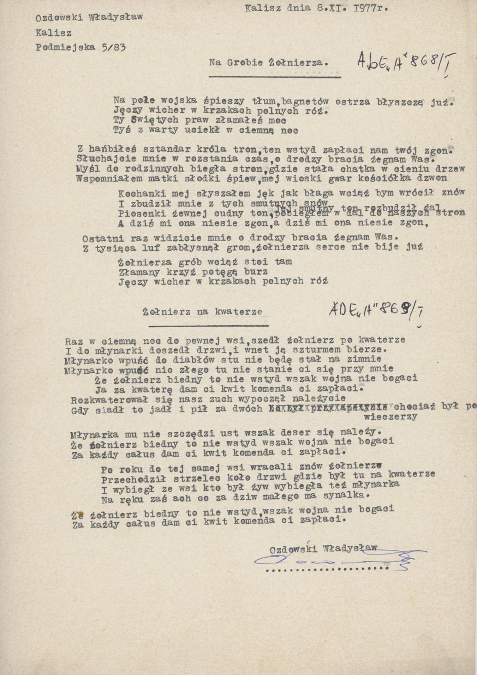 Na grobie żołnierza