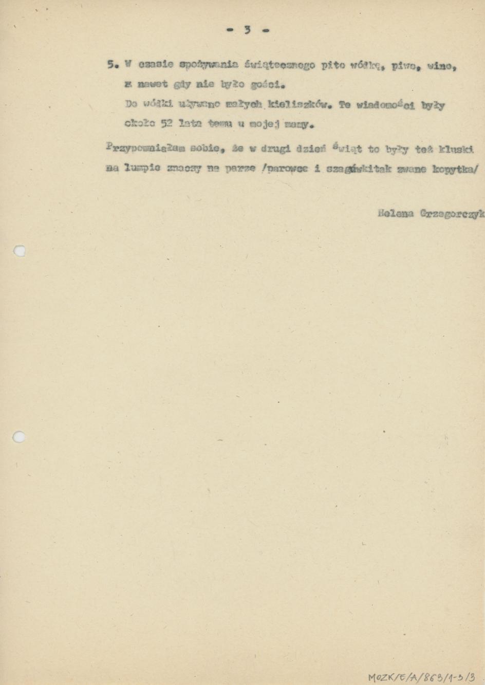 Posiłki świąteczne