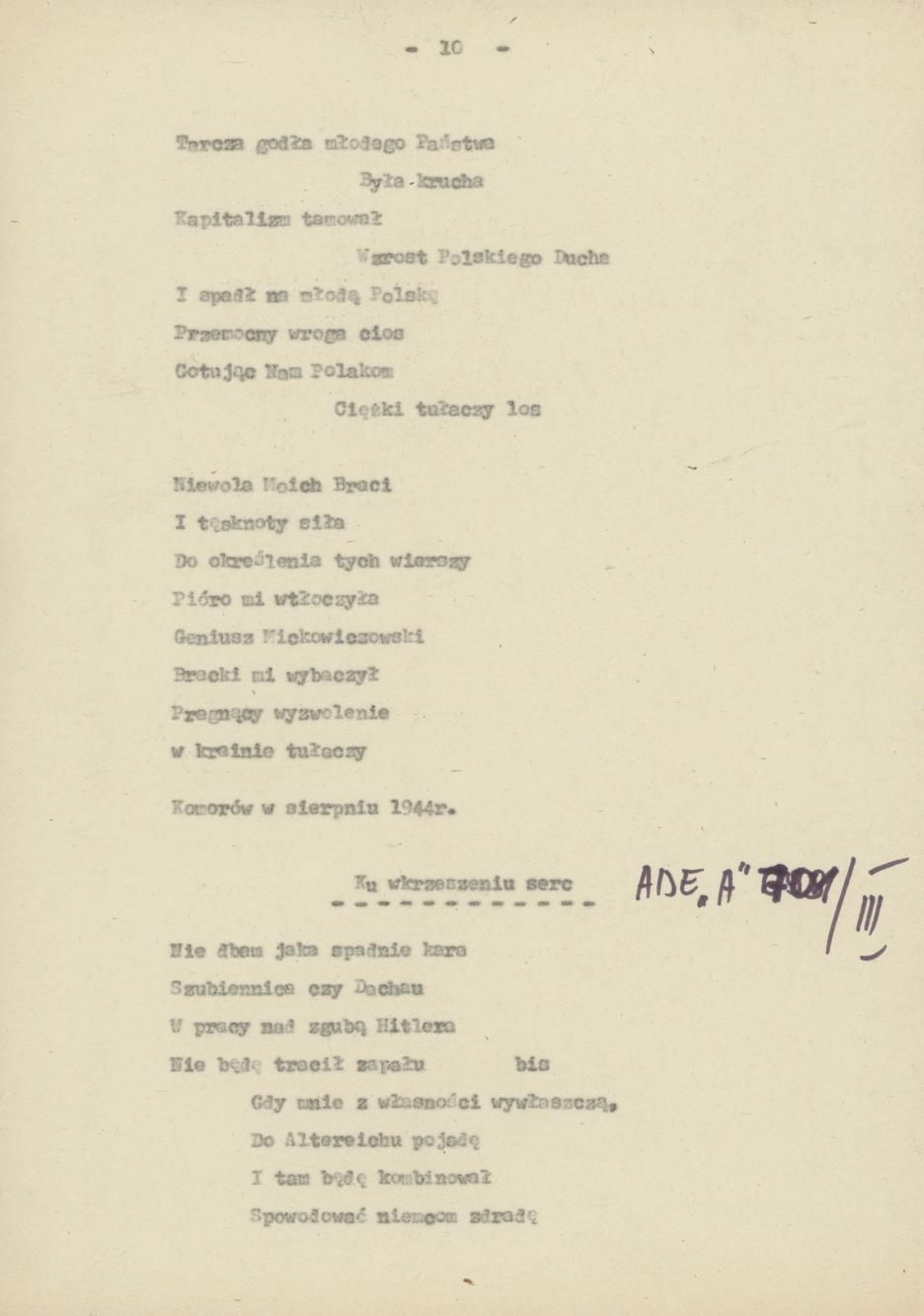 Okres okupacji hitlerowskiej