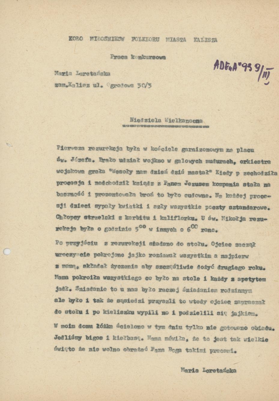 Niedziela wielkanocna