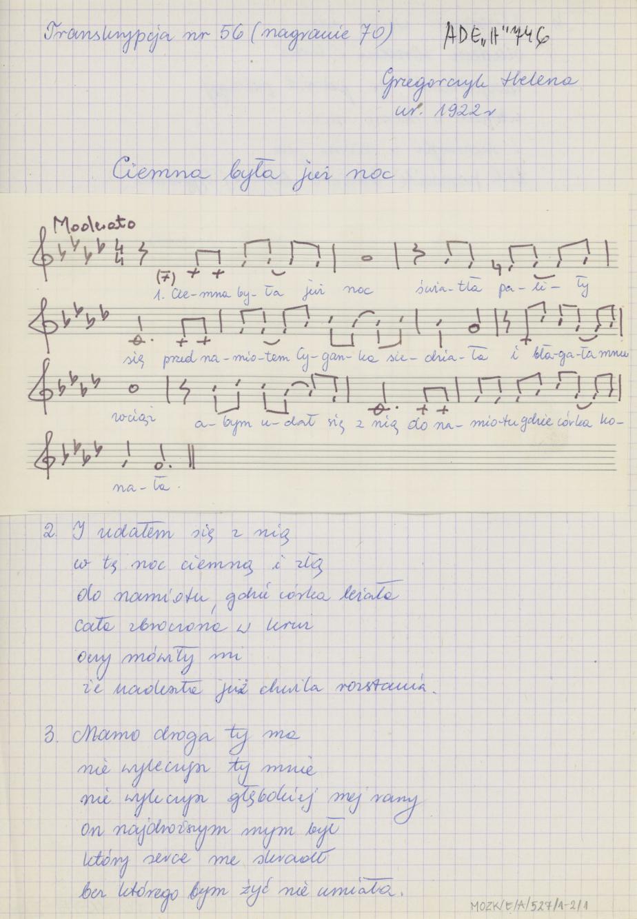 Ciemna była już noc