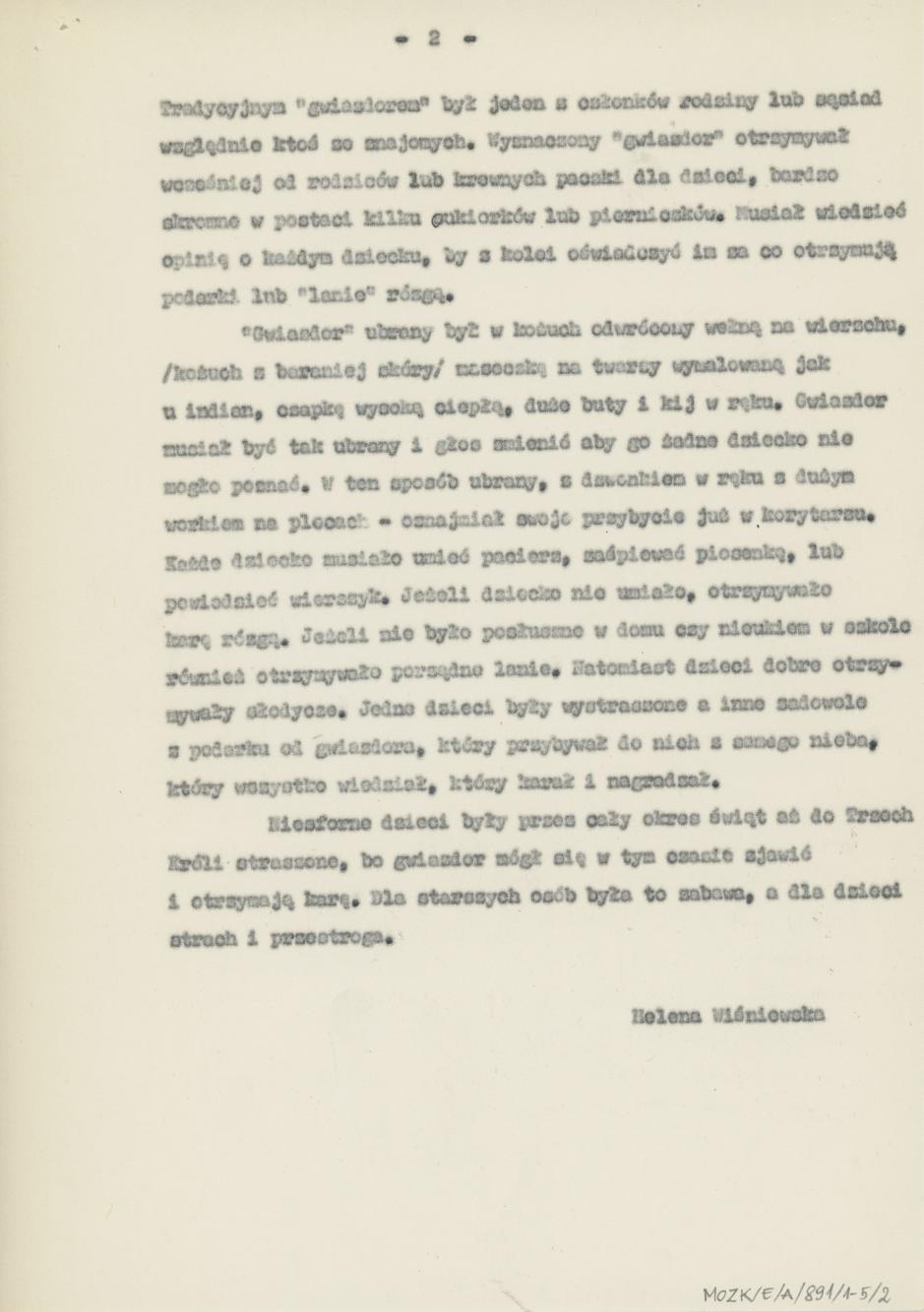 Uroczystości wigilijne Bożego Narodzenia "Gwiazdor"