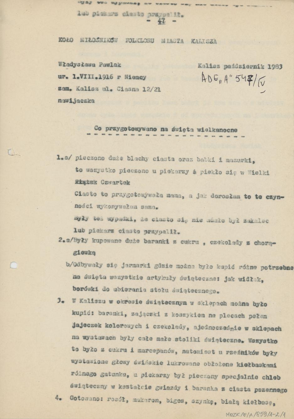 Co przygotowywano na święta wielkanocne