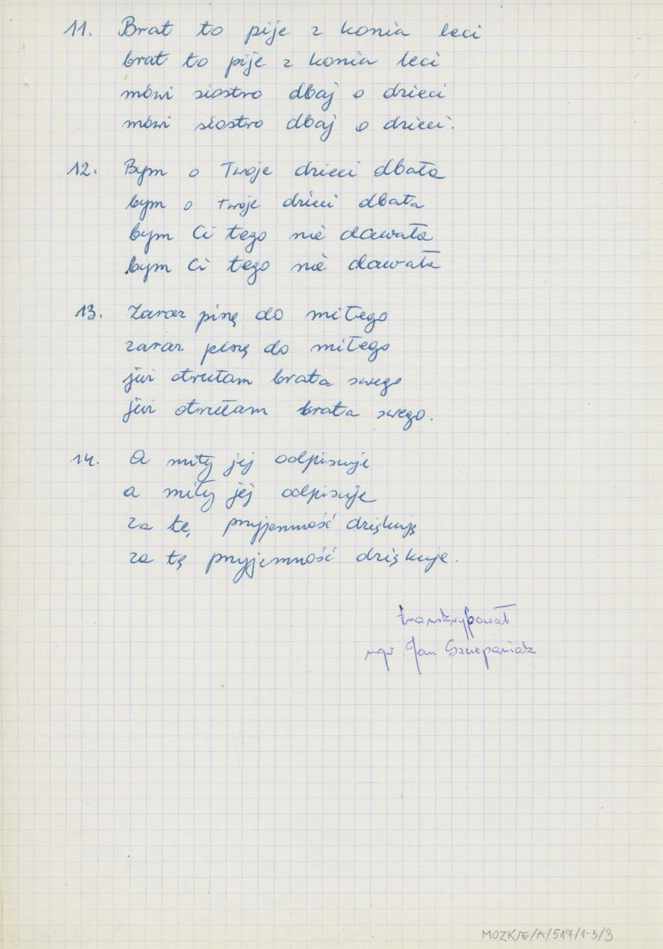 Czarna rola biały kamień