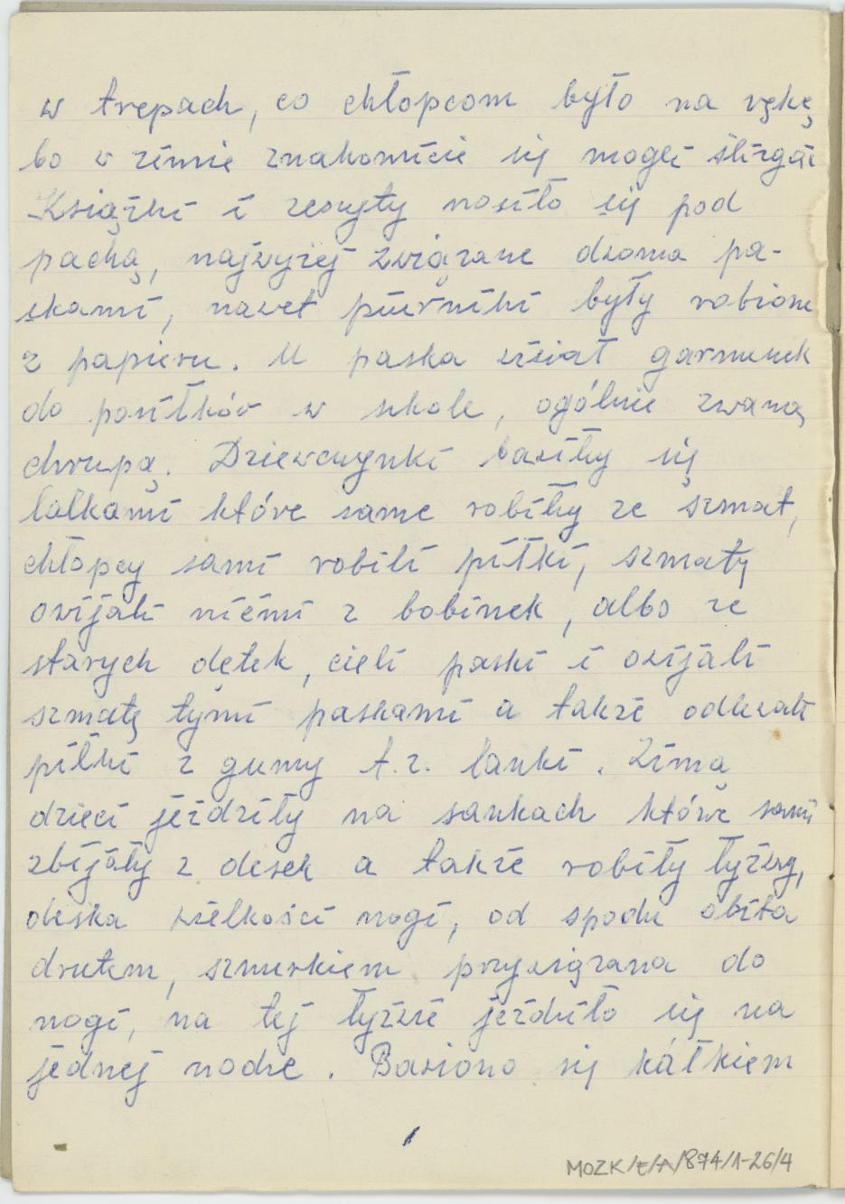 Antoni Zieliński - wspomnienia, cz. 1