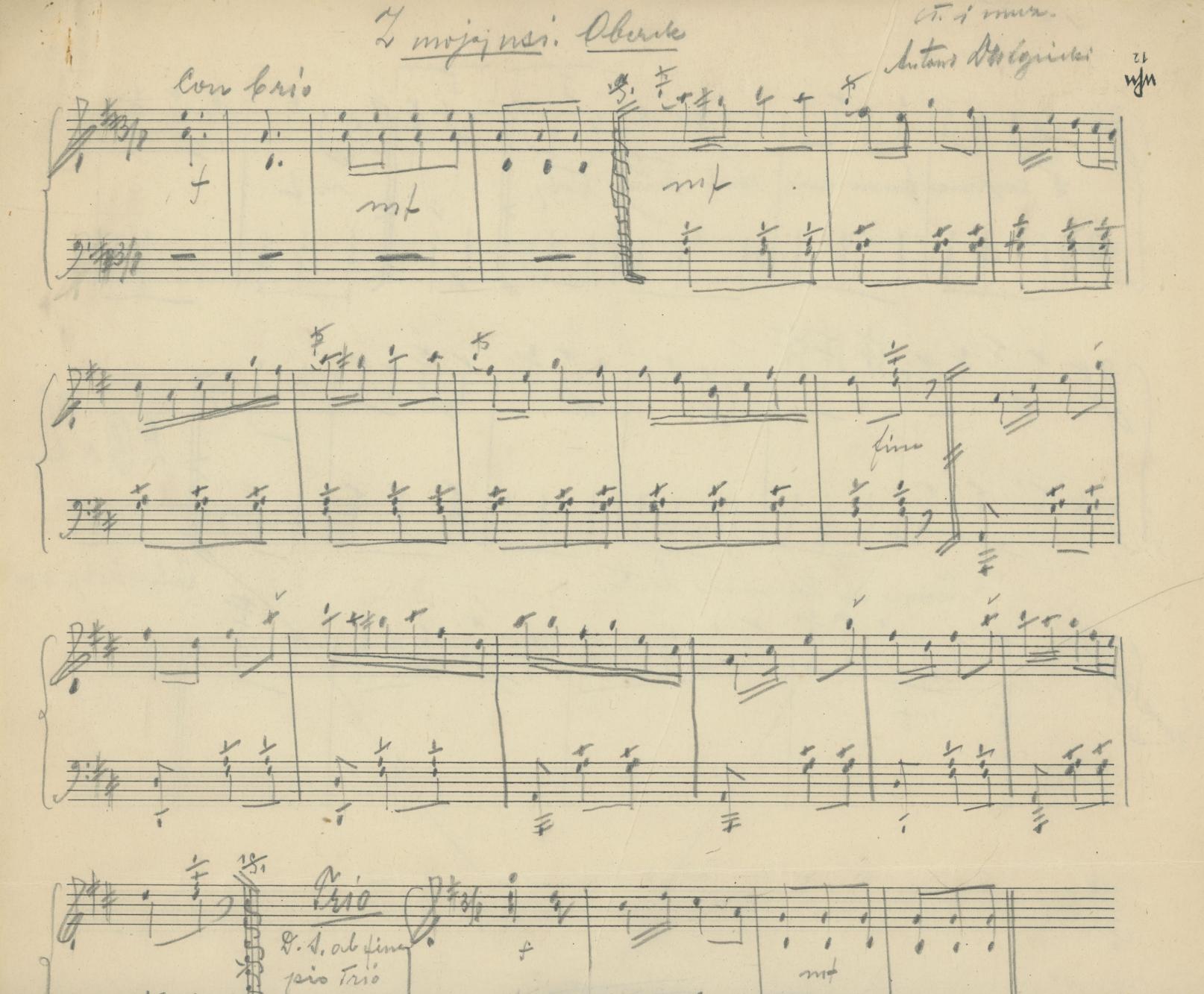 Z mojej wsi - oberek