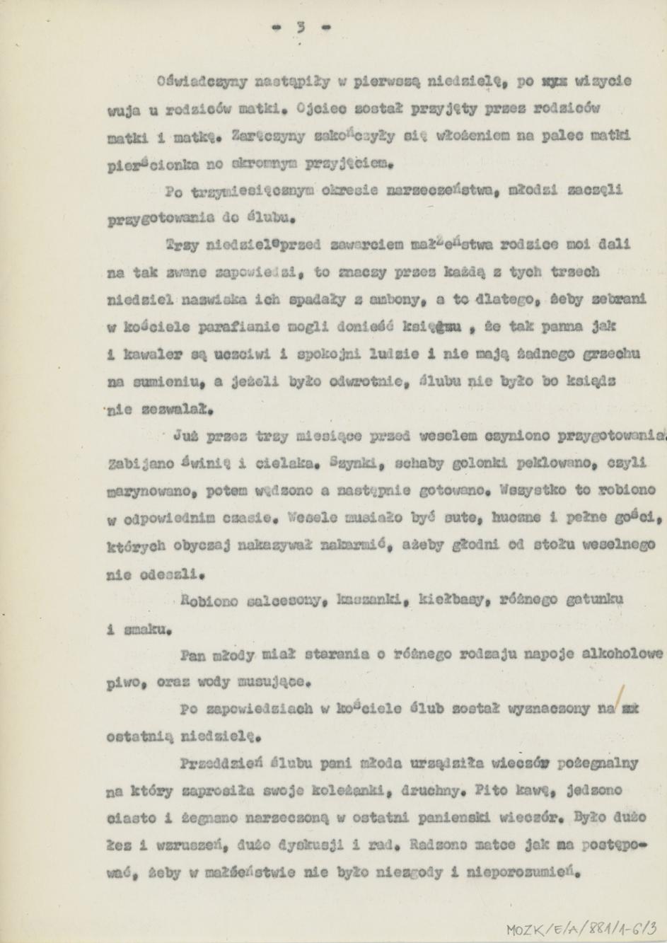 Jak się pobierali moi rodzice (początek XX wieku)