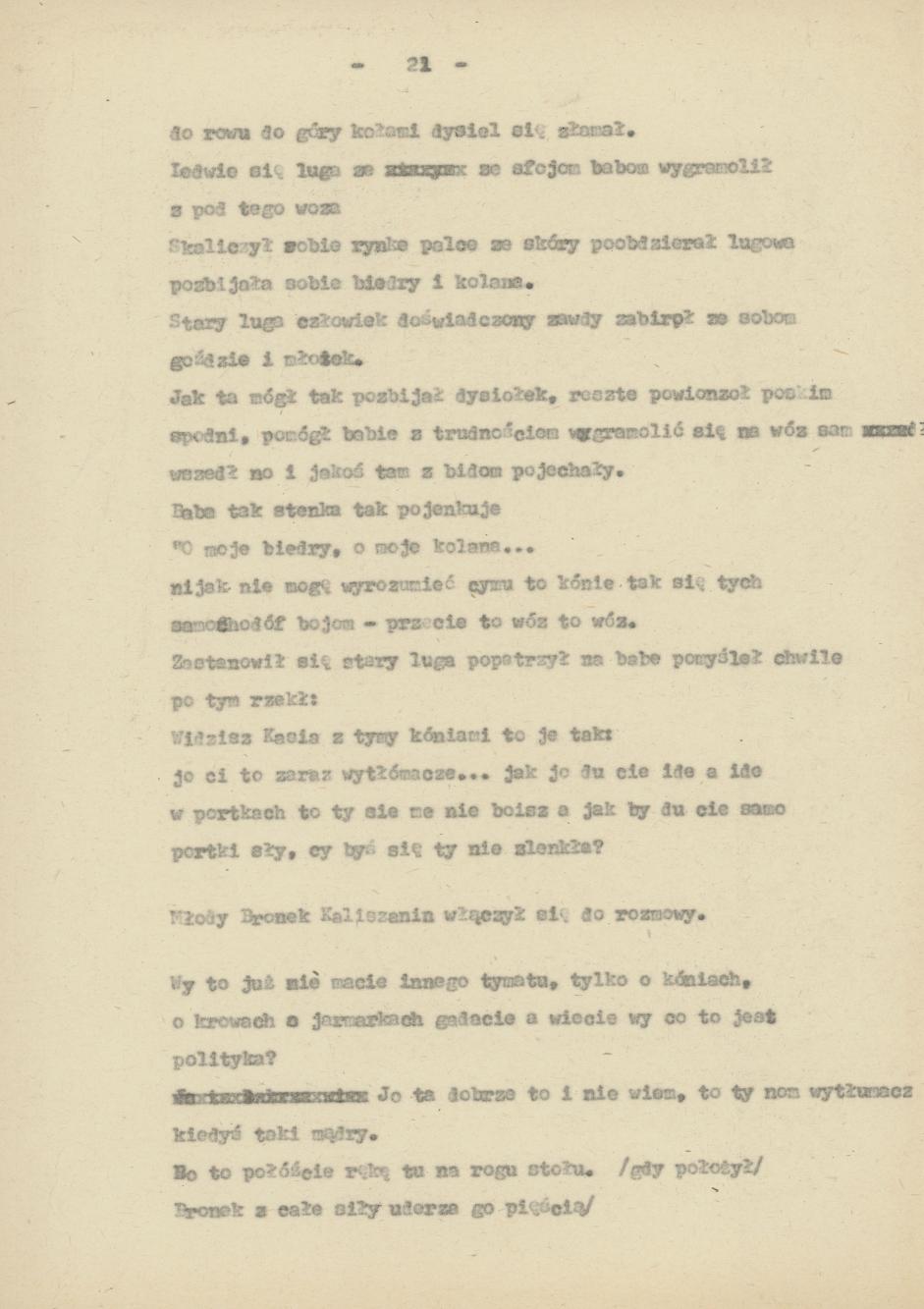 Śpiewy ludowe weselne na terenie miasta Kalisza i powiatu śpiewane, cz. 2