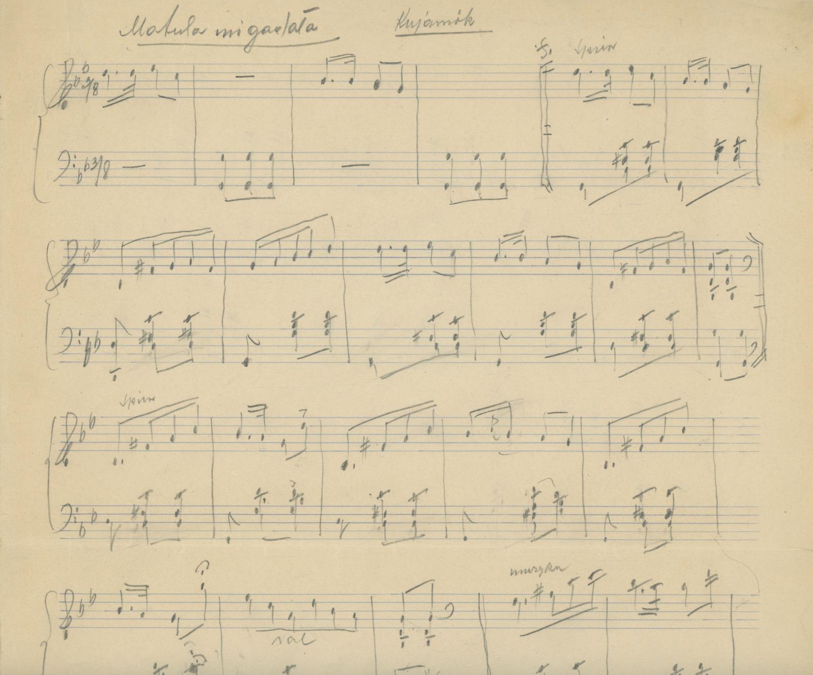 Matula mi gadała - kujawiak