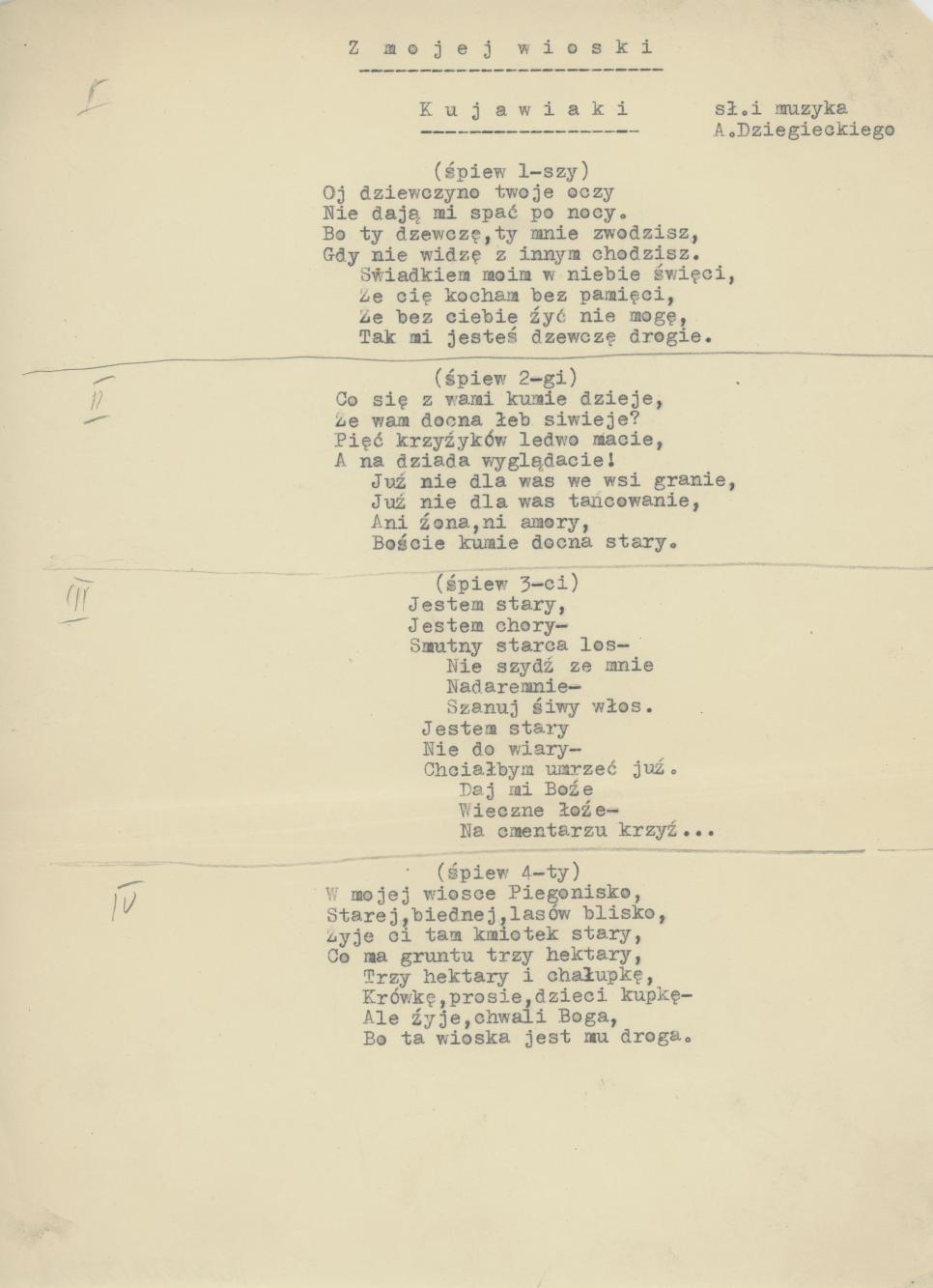 Z mojej wioski - kujawiaki