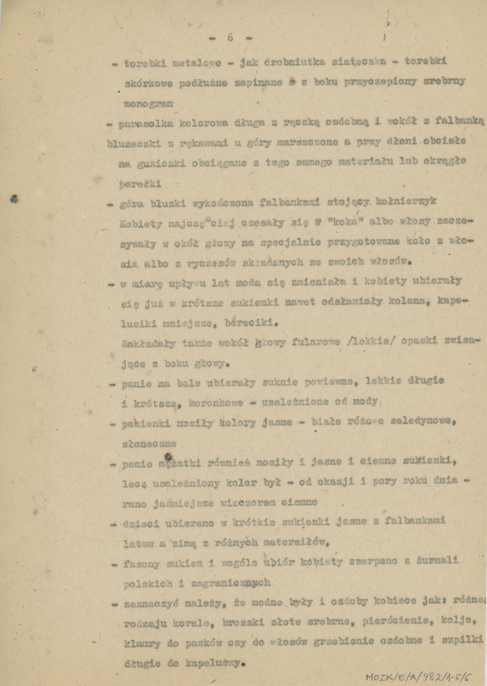 Kobieta - okres 20-lecia międzywojennego