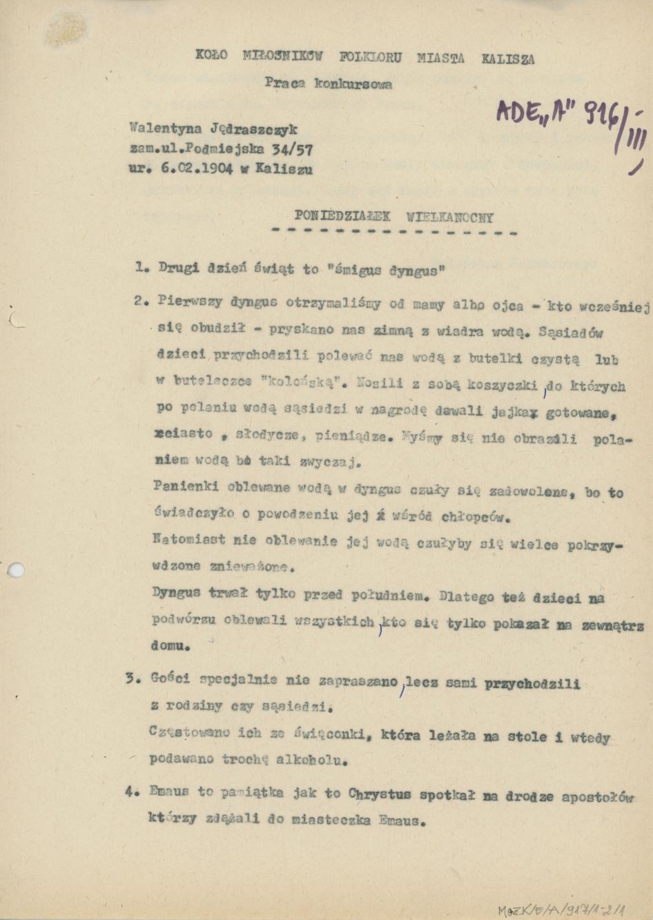 Poniedziałek Wielkanocny