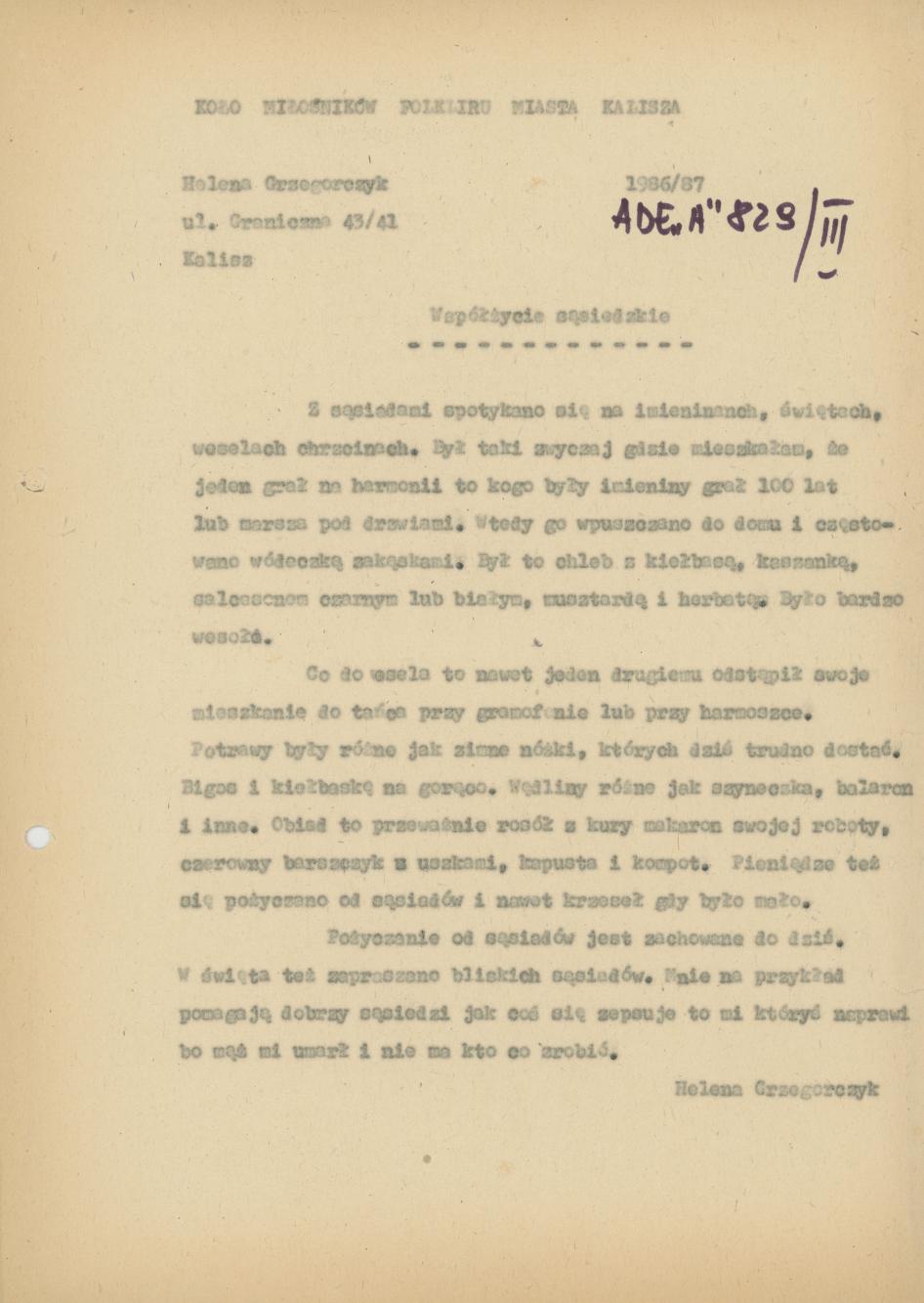 Współżycie sąsiedzkie