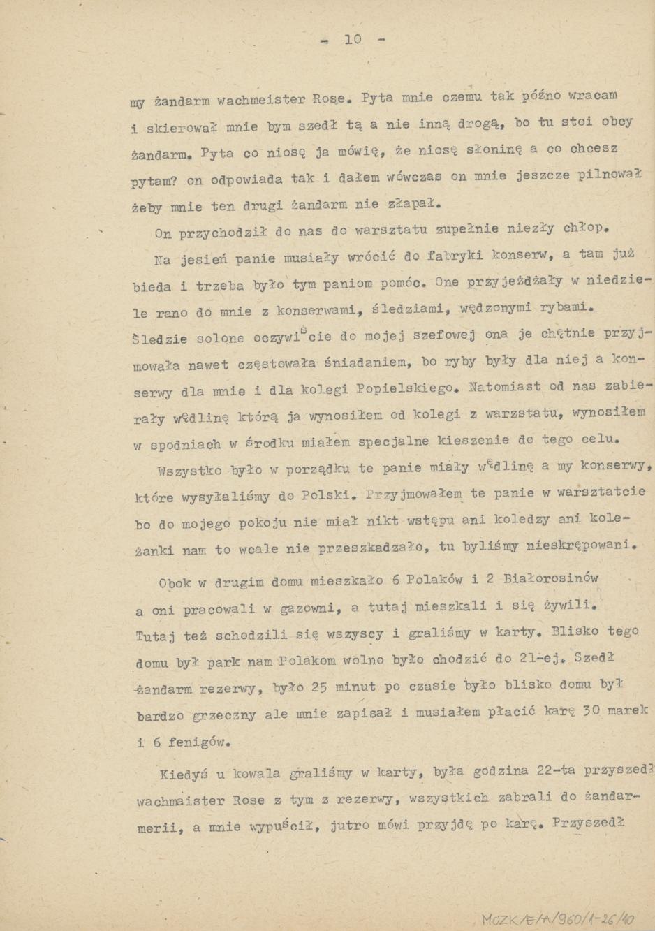 Wspomnienia z przymusowych robót w Niemczech, cz. 1