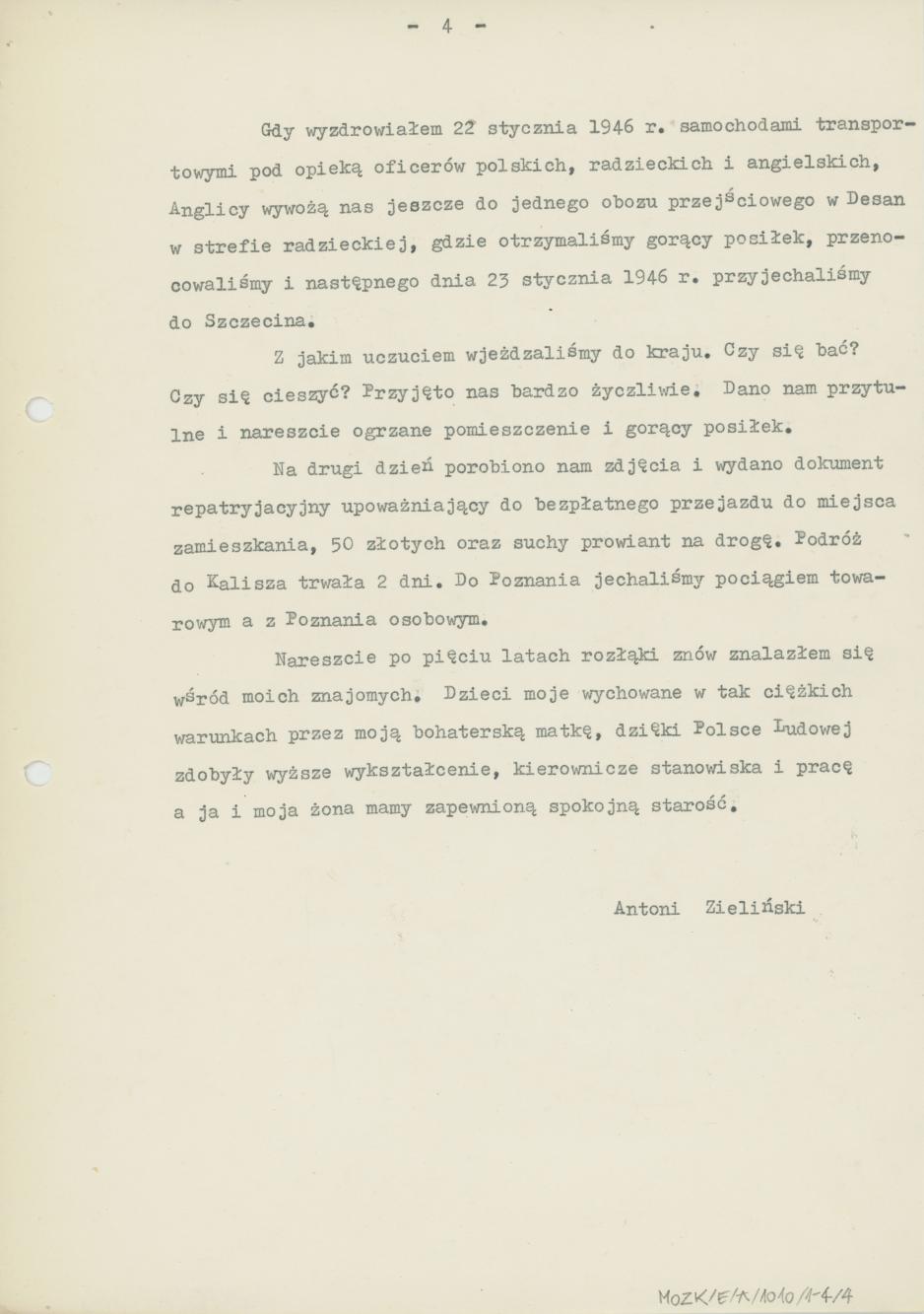 Jak odzyskałem wolność na obczyźnie i kiedy wróciłem do kraju