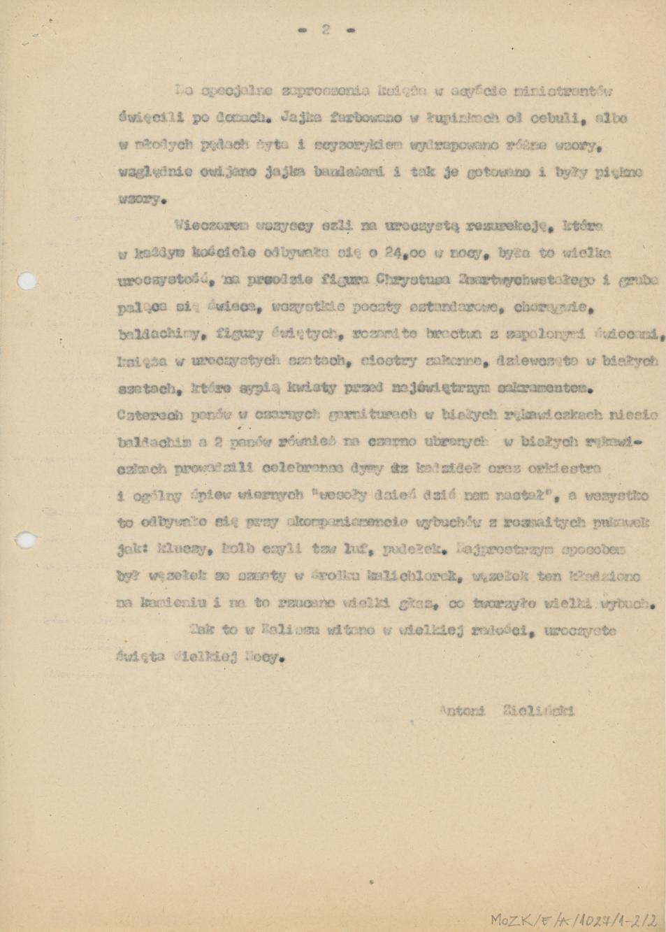 Od Palmowej Niedzieli do Wielkanocy