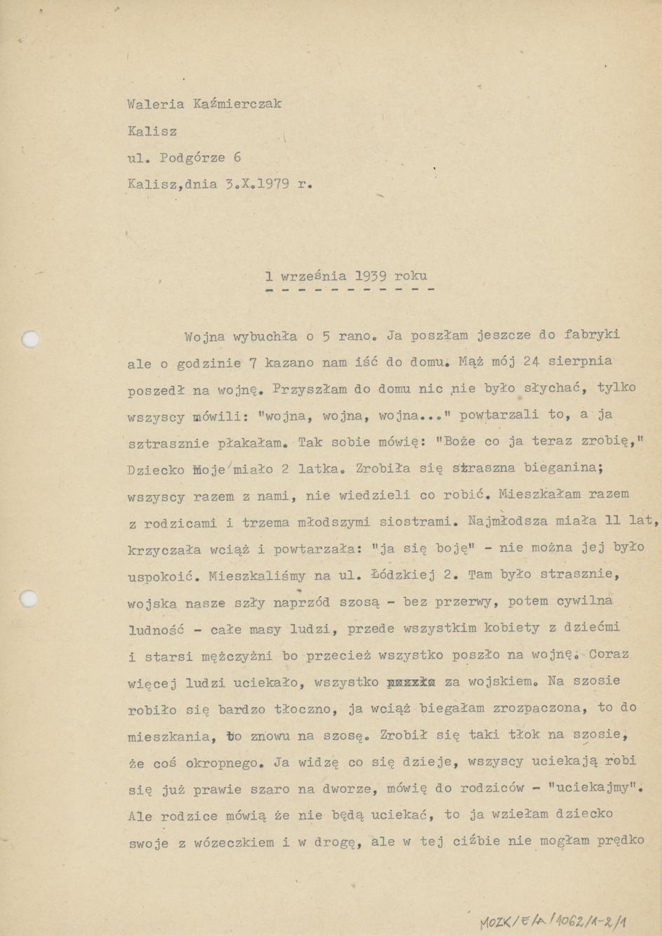 1 września 1939 roku